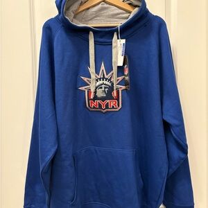 Blue NYR Men's Hoodie